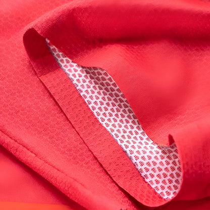 Cycling Jersey – Red Short Sleeve Quick-Dry with Full Zipper