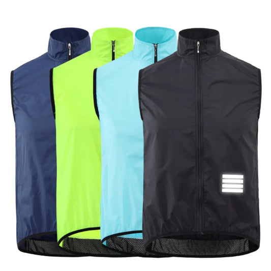 Cycling Vest - Reflective Lightweight Windproof