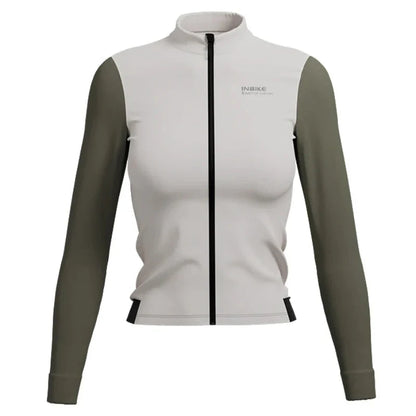 Long Sleeve Jersey Cycling Thermal Fleece Windproof