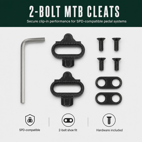 VELOC 2-Bolt SPD-Compatible MTB Cleats