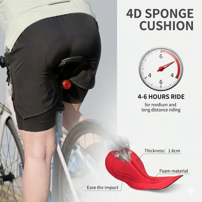 Men's Bicycle Shorts - With 4D Padding