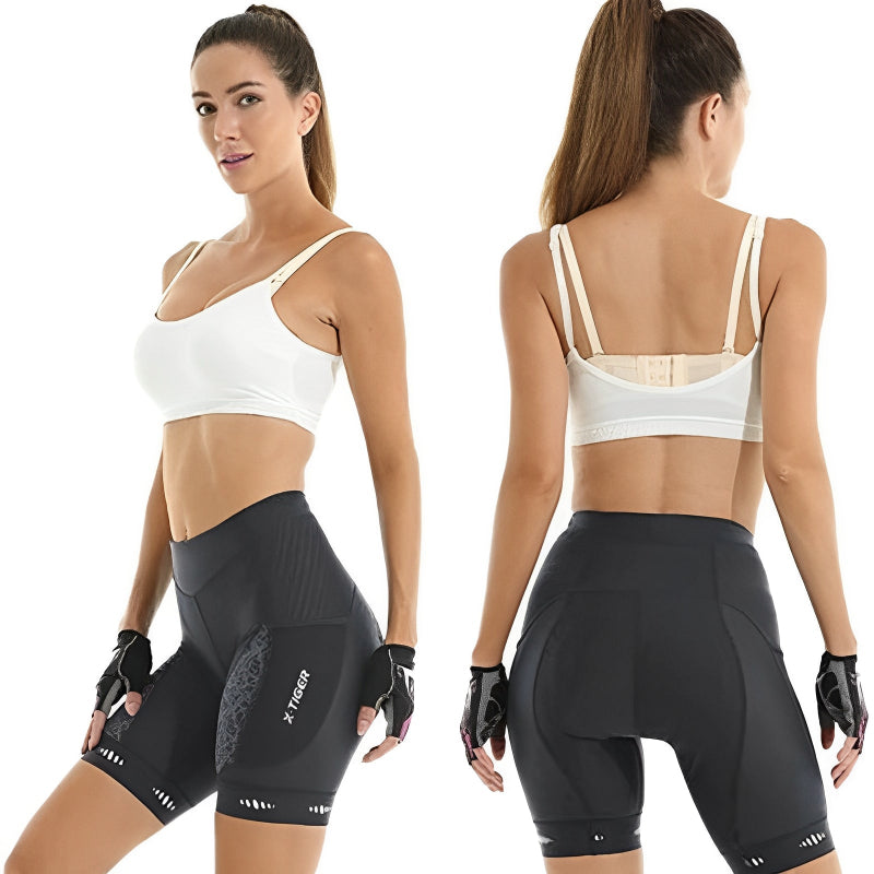 Womens Bicycle Shorts and Bib Shorts - Quick Dry and Breathable Padded