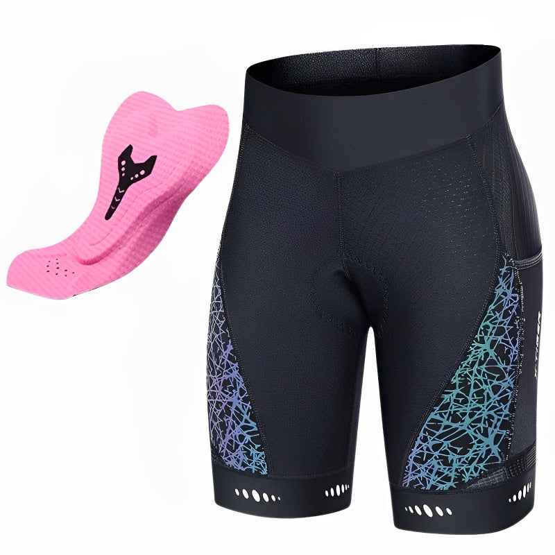 Womens Bicycle Shorts and Bib Shorts - Quick Dry and Breathable Padded